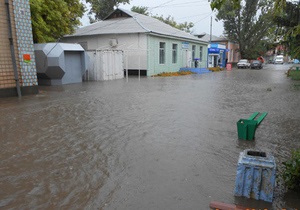 Новости Украины - наводнение в Одесской области: В Одесской области из-за подтопления отселены 558 человек
