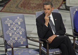 Война в Сирии - Путин - Обама: Путин напомнил Обаме, что он является лауреатом Премии мира