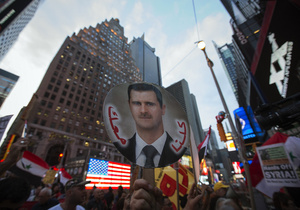 Війна в Сирії - 60% американців - проти вторгнення до Сирії. У Нью-Йорку і Вашингтоні пройшли антивоєнні акції