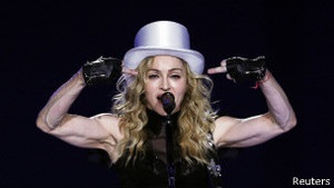 Мадонна стала найбільш оплачуваною знаменитістю