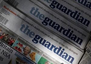 The Guardian публікуватиме документи Сноудена разом із New York Times