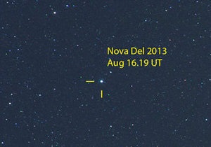 Nova Delphini. Найяскравіша зірка десятиліття спалахнула в сузір ї Дельфіна