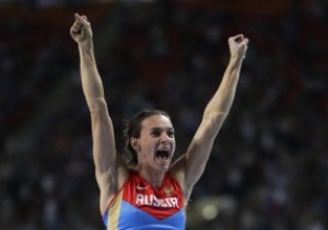 Ісінбаєва виграла золото Чемпіонату світу зі стрибків з жердиною