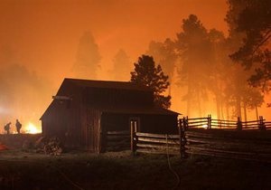 Лісова пожежа загрожує двом містам поблизу столиці Греції