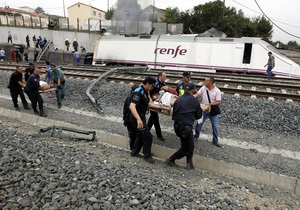 Машиніст іспанського поїзда, який перевищив швидкість, заперечує, що розмовляв по телефону
