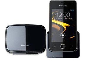 Panasonic KX-PRX120 - DECT-телефон - Panasonic випустила  домашній  смартфон