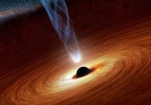 Новини науки - космос - чорна діра: Швидкість обертання чорної діри виміряли, простеживши за її обідом