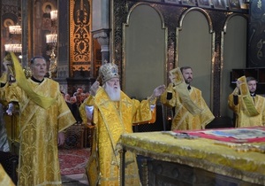 Новини Києва - хрещення Русі - Путін - патріарх Кирило - У Володимирському соборі проходить божественна літургія з нагоди 1025-річчя Хрещення Русі