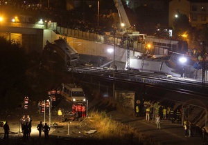 В Іспанії оголошено тижневу жалобу за жертвами катастрофи поїзда