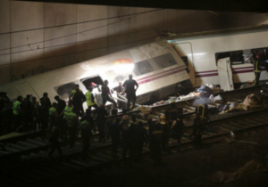 В Іспанії зійшов з рейок поїзд: 77 загиблих