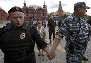 Ми не підемо: На Манежній площі у Москві затримали близько 40 осіб