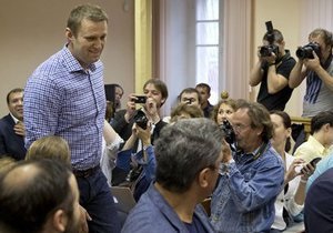 Штаб: Участь Навального у виборах мера Москви залежить від рішення Кіровського обласного суду