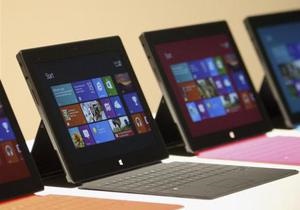 Microsoft обвалила ціну на свій дебютний планшет через відсутність попиту - surface rt