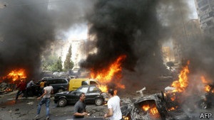 На околицях Бейрута вибухнуло заміноване авто: десятки поранених