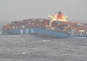 Індійський океан - аварія - судно