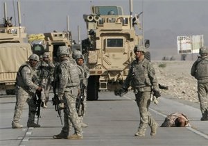 Афганістан - військові - знищення техніки