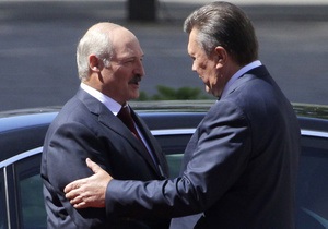 Лукашенко - Янукович - візит