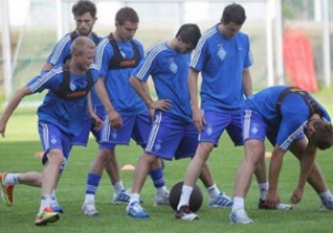 Динамо провело перше тренування після відпустки