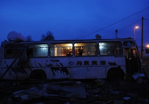 Новини Китаю - вибух - У Китаї вибухнув автобус, загинули 20 пасажирів