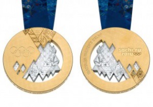  Россия представила медали Олимпиады в Сочи
