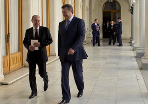 Янукович - Путін - зустріч - МС - ЄС