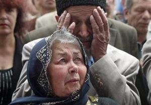 Кримські татари - депортація - Росія - скандал