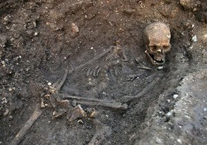 Річард III - поховання - археологи