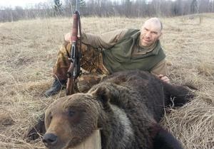 М’ясо і дичину я не купую: Валуєв вбив ведмедя