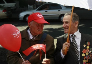 9 травня: радянські ветерани святкують Перемогу