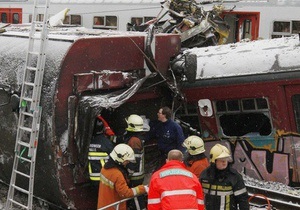 Бельгія - аварія - потяг
