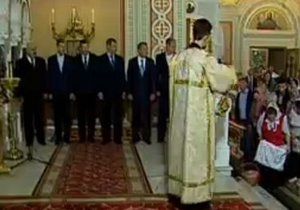 Держохорона: На Великодньому богослужінні з Януковичем могли бути присутніми всі бажаючі