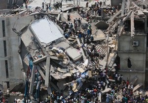 Бангладеш - обвалення - будівля