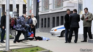 Колишній в язень влаштував стрілянину в центрі Бєлгорода