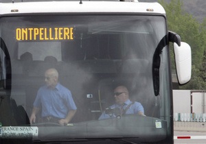Франція - водії - автобуси - форма - стайк