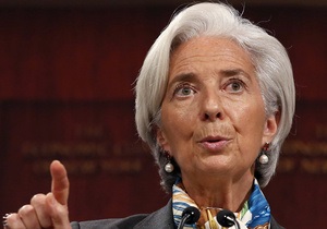 МВФ - Крістін Лагард - Глава МВФ вважає загрозу з боку банків  більш небезпечною, ніж коли-небудь 