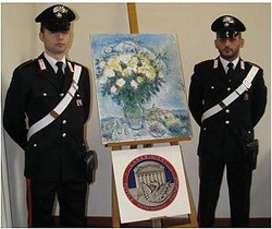 Викрадену 10 років тому картину Марка Шагала виявили в Італії