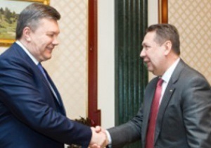 Янукович привітав збірну України з перемогами над Польщею і Молдовою