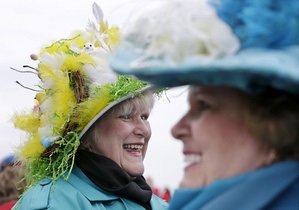 Парад капелюхів - Католицький Великдень: Мешканці Нью-Йорка вийшли на парад капелюхів