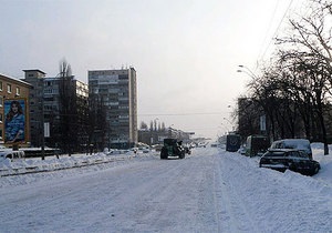 Київ сніг - Влада Києва запевняє, що столиці потоп не загрожує