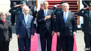 Обама вперше відвідує Ізраїль як президент