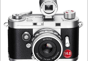 Minox DCC 14.0. Дешева фотокамера з 14-мегапіксельним сенсором і ретро-дизайном