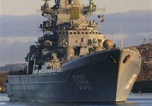 Росія має намір управляти угрупованням своїх кораблів в Середземному морі з території України