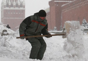 Росія - Онищенко - сніг