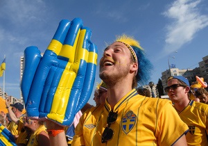 У Києві з’явиться пам’ятник шведським вболівальникам, які побували на Євро-2012
