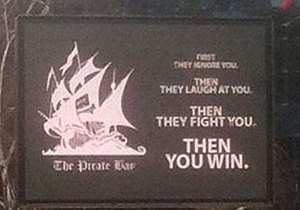 Хакери розмістили на бігборді рекламу The Pirate Bay