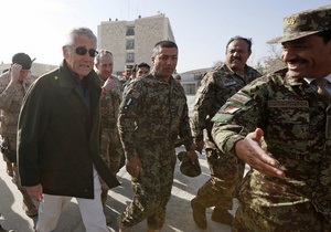 США - Афганістан - Глава Пентагону Чак Хейгел спростував слова Карзая про переговори США з талібами