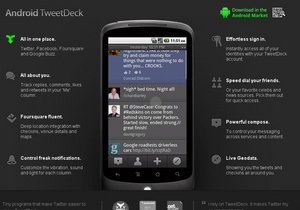 TweetDeck - Twitter припинить підтримку TweetDeck для мобільних пристроїв