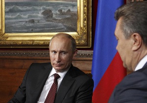 Росія - зустріч - Янукович - Путін