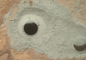 К’юріосіті видобув першу пробу породи ґрунту Марса