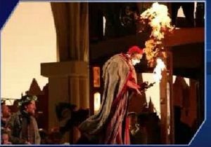 У США артист опери загорівся під час репетиції